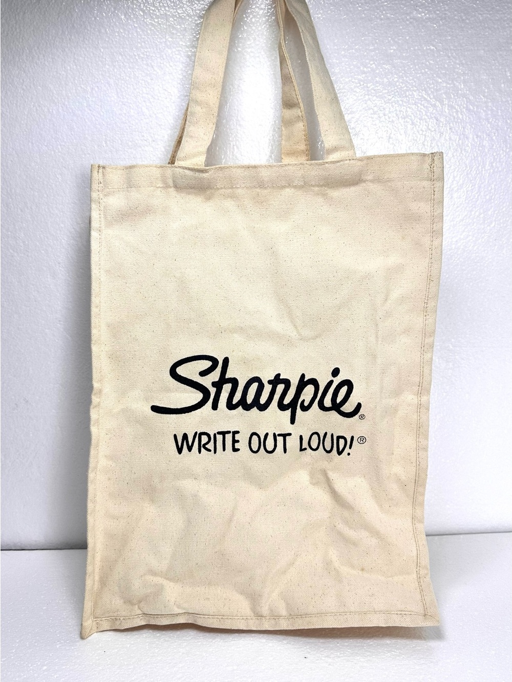 Sharpie Canvas Minimalist Tote Bag
